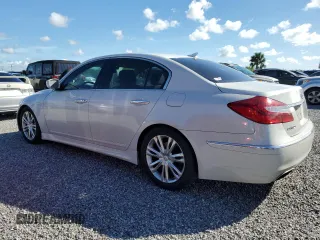 2013 Hyundai Genesis 3.8L with VIN KMHGC4DD0DU231517, listed as a Copart auction lot 74777994 with 129,206 mi miles and Non Repairable. Bid and sale history available at carsss.com. Image 2.