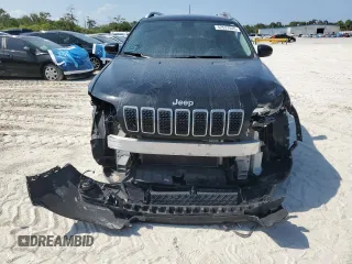 2019 Jeep Cherokee Limited with VIN 1C4PJLDB4KD377418, listed as a Copart auction lot 52537945 with 153,638 mi miles and Non Repairable. Bid and sale history available at DreamBid. Image 5.