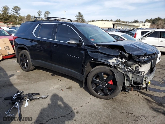 2020 Chevrolet Traverse LT Leather with VIN 1GNEVHKW9LJ137628, listed as a Copart auction lot 46411135 with 102,657 mi miles and Salvage Title. Bid and sale history available at carsss.com. Image 4.