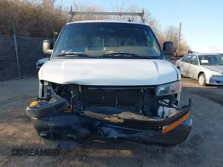 2018 Chevrolet Express Cargo Van with VIN 1GCWGAFG4J1338478, listed as a IAAI auction lot 41588218 with 88,990 mi miles. Bid and sale history available at carsss.com. Image 13.