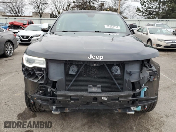 2019 Jeep Grand Cherokee High Altitude with VIN 1C4RJFCG9KC687917, listed as a Copart auction lot 82657114 with 75,004 mi miles and Salvage Title. Bid and sale history available at carsss.com. Image 5.