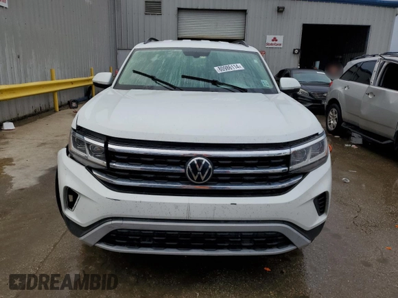 2021 Volkswagen Atlas SE z VIN 1V2DP2CAXMC525244, wystawiony jako Copart lot #80986114 z przebiegiem Nie podano mil oraz Nie do naprawy • Non repairable. Historia ofert i sprzedaży dostępna na DreamBid. Obrazek 5.