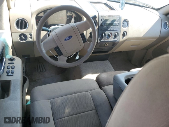2005 Ford F-150 XLT with VIN 1FTPX14565NB32759, listed as a Copart auction lot 50522155 with 128,795 mi miles and Clean Title. Bid and sale history available at carsss.com. Image 8.