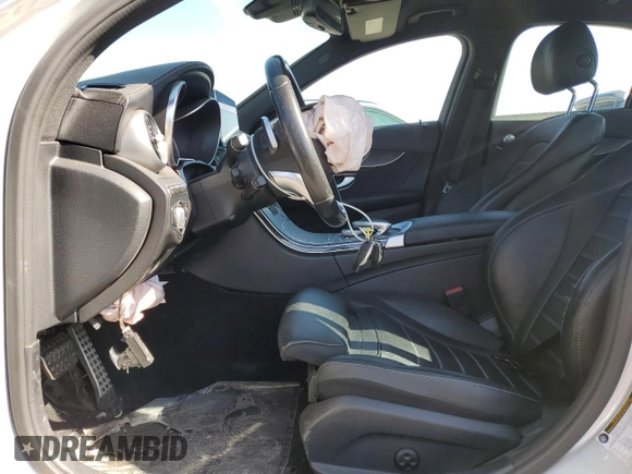 2016 Mercedes-Benz C 300 Luxury with VIN 55SWF4KB4GU114849, listed as a Copart auction lot 53746675 with Not provided miles and Salvage title. Bid and sale history available at DreamBid. Image 7.