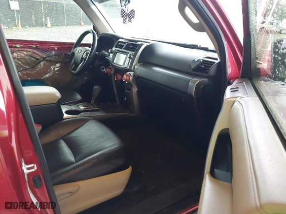 2018 Toyota 4Runner SR5 with VIN JTEZU5JR4J5187653, listed as a IAAI auction lot 40864701 with 96,730 mi miles. Bid and sale history available at carsss.com. Image 5.