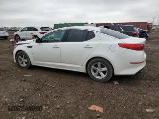 2015 Kia Optima LX z VIN KNAGM4A73F5573246, wystawiony jako Copart lot #55215845 z przebiegiem 152 978 mil mil oraz Szkoda całkowita • Salvage title. Historia ofert i sprzedaży dostępna na DreamBid. Obrazek 2.