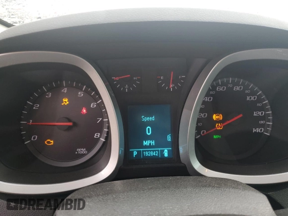 2011 Chevrolet Equinox LT w/1LT with VIN 2CNALDEC9B6257427, listed as a Copart auction lot 54623305 with 192,842 mi miles and Salvage Title. Bid and sale history available at carsss.com. Image 9.