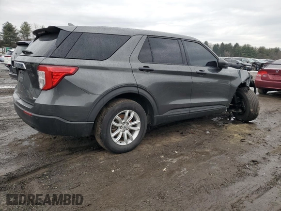 2020 Ford Explorer with VIN 1FMSK8BH1LGC23899, listed as a Copart auction lot 88706445 with 71,552 mi miles and Salvage Title. Bid and sale history available at carsss.com. Image 3.