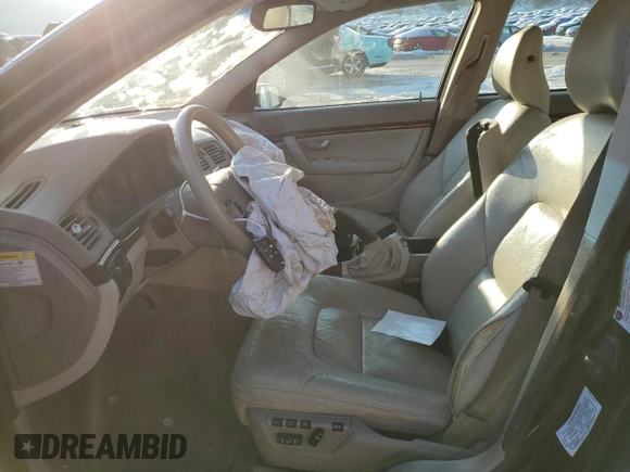 2005 Volvo S80 with VIN YV1TS592651407213, listed as a Copart auction lot 41680085 with 0 mi miles and Salvage Title. Bid and sale history available at carsss.com. Image 7.