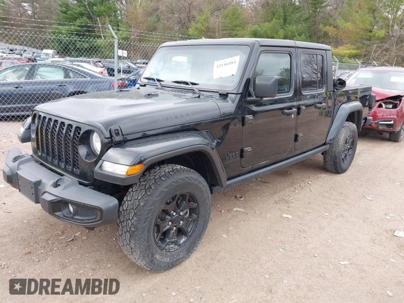 2021 Jeep Gladiator Freedom с VIN 1C6HJTAG7ML542804, выставлен на аукционе IAAI как лот 42146884 с пробегом 98 458 миль миль и . История ставок и продаж доступна на DreamBid. Изображение 2.