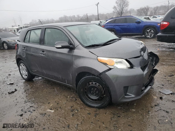 2008 Scion xD with VIN JTKKU10418J016972, listed as a Copart auction lot 47675205 with NaN miles and Salvage Title. Bid and sale history available at carsss.com. Image 4.