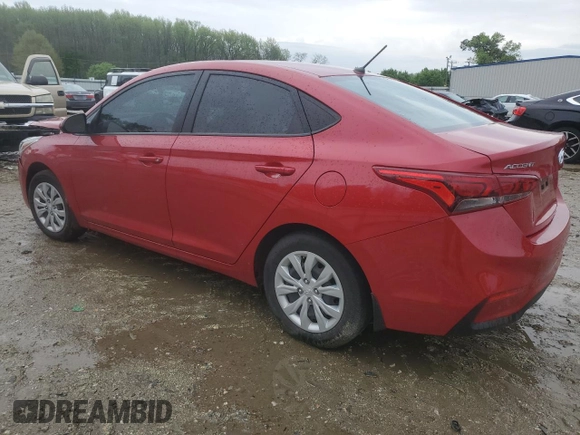 2022 Hyundai Accent SE with VIN 3KPC24A61NE171176, listed as a Copart auction lot 52094165 with 54,293 mi miles and Salvage Title. Bid and sale history available at carsss.com. Image 2.