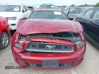 2014 Ford Mustang V6 with VIN 1ZVBP8AM7E5299126, listed as a IAAI auction lot 42343555 with 115,331 mi miles and . Bid and sale history available at DreamBid. Image 6.