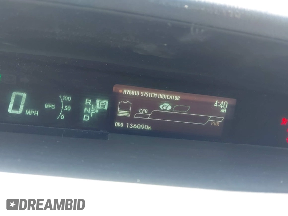 2014 Toyota Prius Four with VIN JTDKN3DU1E0393815, listed as a IAAI auction lot 42121737 with 136,090 mi miles and . Bid and sale history available at carsss.com. Image 7.