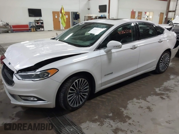 2018 Ford Fusion Titanium with VIN 3FA6P0RU1JR185937, listed as a IAAI auction lot 41863378 with 133,641 mi miles and . Bid and sale history available at DreamBid. Image 18.
