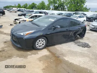 2021 Toyota Prius L Eco с VIN JTDKAMFU8M3150207, выставлен на аукционе Copart как лот 56641425 с пробегом 85 000 миль миль и Списание • Salvage title. История ставок и продаж доступна на DreamBid. Изображение 1.