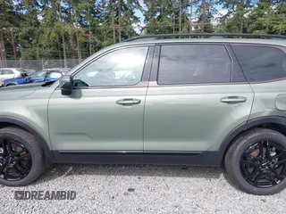 2024 Kia Telluride EX X-Line with VIN 5XYP3DGC6RG488665, listed as a IAAI auction lot 42585925 with 28,906 mi miles and . Bid and sale history available at DreamBid. Image 14.