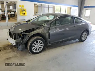 2012 Honda Civic Cpe EX with VIN 2HGFG3B89CH560112, listed as a Copart auction lot 70043064 with 122,927 mi miles and Salvage Title. Bid and sale history available at carsss.com. Image 1.