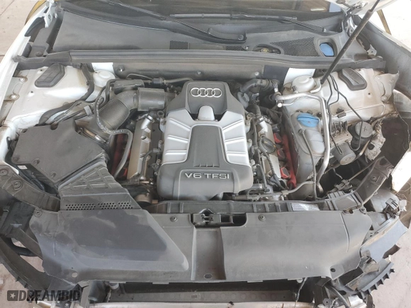 2012 Audi S5 Premium Plus with VIN WAUCGAFH0CN000239, listed as a Copart auction lot 73031974 with 42,848 mi miles and Salvage Title. Bid and sale history available at carsss.com. Image 11.
