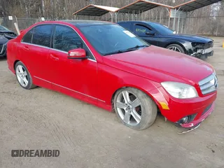 2010 Mercedes-Benz C-Class C 300 Sport with VIN WDDGF8BB8AR088406, listed as a IAAI auction lot 41672165 with 170,694 mi miles. Bid and sale history available at carsss.com. Image 1.