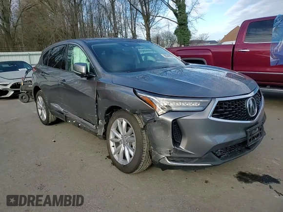 2023 Acura RDX with VIN 5J8TC2H34PL025069, listed as a Copart auction lot 86640854 with 14,790 mi miles and Salvage Title. Bid and sale history available at carsss.com. Image 12.