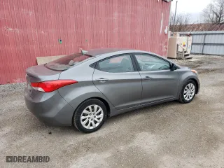 2012 Hyundai Elantra GLS PZEV with VIN 5NPDH4AE7CH133843, listed as a Copart auction lot 50526765 with 142,562 mi miles and Clean Title. Bid and sale history available at carsss.com. Image 3.