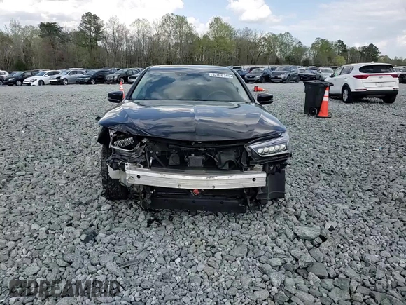 2019 Acura TLX Advance with VIN 19UUB2F86KA002693, listed as a Copart auction lot 52086385 with 107,284 mi miles and Salvage title. Bid and sale history available at DreamBid. Image 10.