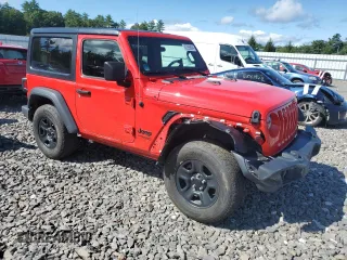 2021 Jeep Wrangler Sport with VIN 1C4GJXAG7MW801107, listed as a Copart auction lot 67925804 with 32,740 mi miles and Salvage Title. Bid and sale history available at DreamBid. Image 4.