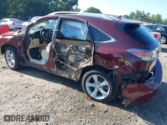 2013 Lexus RX 350 with VIN 2T2BK1BA1DC186041, listed as a IAAI auction lot 42436436 with Not provided miles and . Bid and sale history available at DreamBid. Image 3.