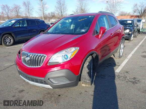 2016 Buick Encore with VIN KL4CJESB2GB715196, listed as a IAAI auction lot 41845070 with 35,116 mi miles and . Bid and sale history available at DreamBid. Image 18.