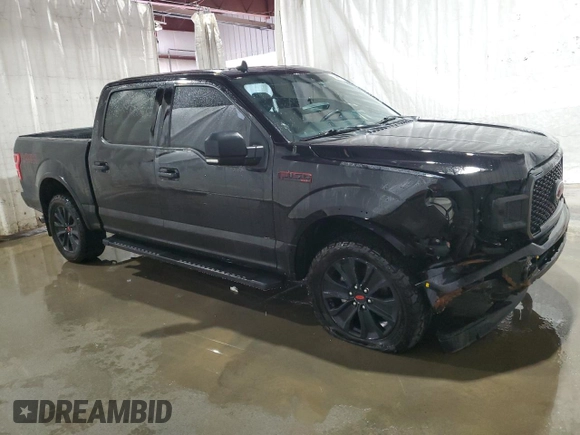 2019 Ford F-150 XL with VIN 1FTEW1E51KFA26847, listed as a Copart auction lot 57114385 with 65,139 mi miles and Clean title. Bid and sale history available at DreamBid. Image 4.