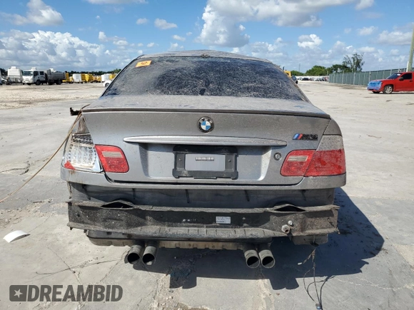 2004 BMW 3 Series M3 with VIN WBSBL93474JR24799, listed as a Copart auction lot 77037844 with Not Provided miles and Non Repairable. Bid and sale history available at DreamBid. Image 6.