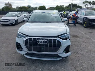 2022 Audi Q3 S line Premium Plus with VIN WA1EECF32N1065423, listed as a IAAI auction lot 42081354 with 27,071 mi miles and . Bid and sale history available at DreamBid. Image 12.