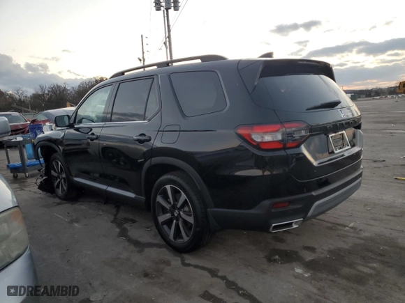2025 Honda Pilot Touring with VIN 5FNYG2H70SB020006, listed as a Copart auction lot 83966764 with 0 mi miles and Salvage Title. Bid and sale history available at carsss.com. Image 2.
