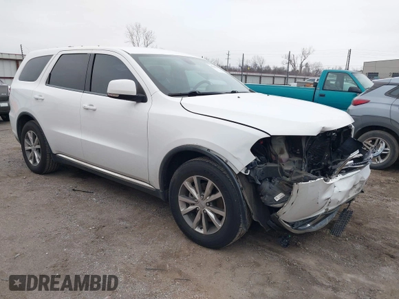 2014 Dodge Durango Limited with VIN 1C4RDHDG7EC591726, listed as a IAAI auction lot 41541255 with 145,051 mi miles and . Bid and sale history available at DreamBid. Image 1.
