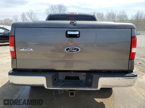 2004 Ford F-150 XLT with VIN 1FTPW14504FA15643, listed as a Copart auction lot 51164485 with 202,694 mi miles and Salvage Title. Bid and sale history available at carsss.com. Image 6.