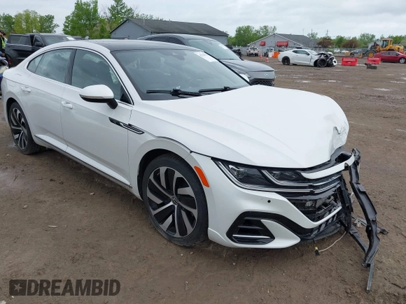 2021 Volkswagen Arteon SEL R-Line z VIN WVWSR7AN6ME007156, wystawiony jako IAAI lot #42254735 z przebiegiem 32 004 mil mil oraz . Historia ofert i sprzedaży dostępna na DreamBid. Obrazek 1.