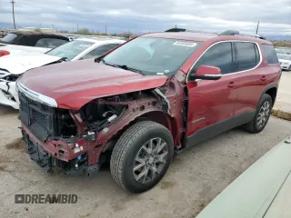 2021 GMC Acadia SLT with VIN 1GKKNMLS9MZ228115, listed as a Copart auction lot 45305605 with 23,615 mi miles and Salvage Title. Bid and sale history available at carsss.com. Image 1.