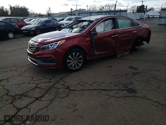 2015 Hyundai Sonata Sport with VIN 5NPE34AF1FH104032, listed as a Copart auction lot 87837255 with 151,079 mi miles and Non repairable. Bid and sale history available at DreamBid. Image 13.