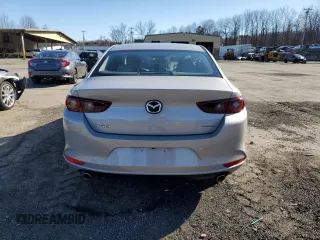 2022 Mazda 3 Carbon Edition with VIN 3MZBPACL0NM318377, listed as a Copart auction lot 50489375 with 47,326 mi miles and Salvage title. Bid and sale history available at DreamBid. Image 6.