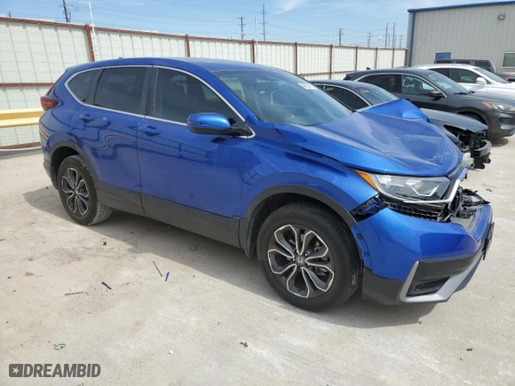 2022 Honda CR-V EX-L with VIN 7FARW2H85NE024349, listed as a Copart auction lot 48903415 with 23,583 mi miles and Salvage Title. Bid and sale history available at carsss.com. Image 4.