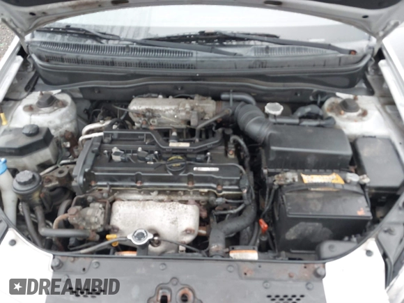 2010 Kia Rio LX with VIN KNADH4A37A6645279, listed as a IAAI auction lot 40856780 with 165,385 mi miles. Bid and sale history available at carsss.com. Image 10.