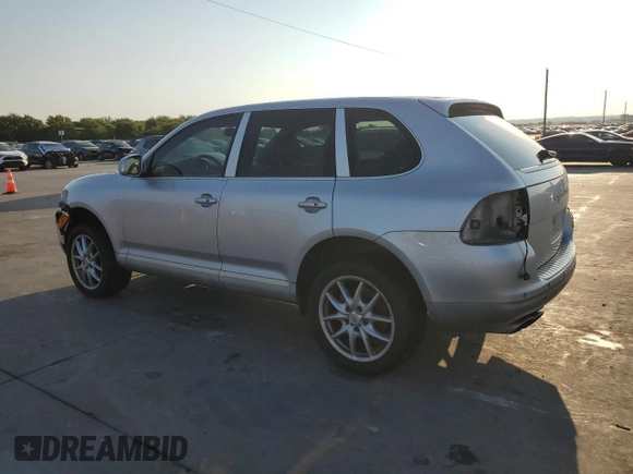 2004 Porsche Cayenne Turbo with VIN WP1AC29P74LA91195, listed as a Copart auction lot 74260594 with 110,729 mi miles and Salvage title. Bid and sale history available at DreamBid. Image 2.