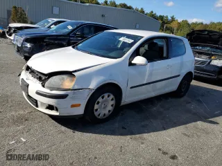 2008 Volkswagen Rabbit S with VIN WVWBB71KX8W320558, listed as a Copart auction lot 74807344 with 151,950 mi miles and Salvage Title. Bid and sale history available at carsss.com. Image 1.