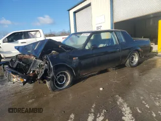 1987 Buick Regal with VIN 1G4GJ1171HP440059, listed as a Copart auction lot 49624945 with 21,443 mi miles and Salvage Title. Bid and sale history available at DreamBid. Image 1.