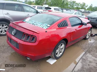 2013 Ford Mustang V6 with VIN 1ZVBP8AM6D5266696, listed as a IAAI auction lot 42472212 with 144,914 mi miles and . Bid and sale history available at DreamBid. Image 4.