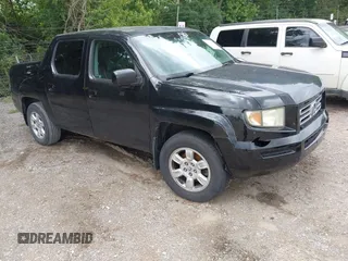 2007 Honda Ridgeline RTL with VIN 2HJYK16537H546394, listed as a IAAI auction lot 42747606 with 221,350 mi miles and . Bid and sale history available at DreamBid. Image 1.