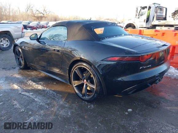 2020 Jaguar F-Type with VIN SAJD85FV1LCK66321, listed as a IAAI auction lot 41318564 with 45,883 mi miles and . Bid and sale history available at DreamBid. Image 3.