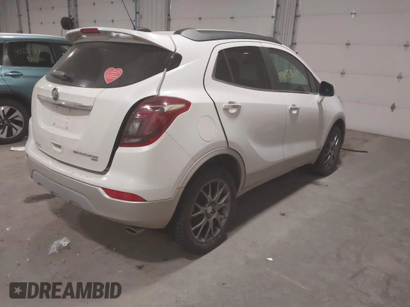 2019 Buick Encore Sport Touring with VIN KL4CJ2SB7KB780990, listed as a IAAI auction lot 41253621 with 123,157 mi miles and . Bid and sale history available at DreamBid. Image 4.
