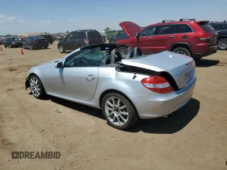 2007 Mercedes-Benz SLK-Class 3.5L with VIN WDBWK56F47F145383, listed as a Copart auction lot 59658234 with 106,491 mi miles and Salvage Title. Bid and sale history available at carsss.com. Image 2.